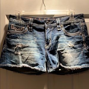 Rock revival jean shorts!
